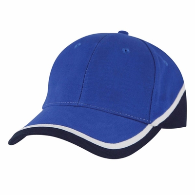 Le coton 100% a imprimé des casquettes de baseball/style barré par casquette de baseball de sandwich