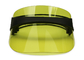 Chapeau réglable vert de pare-soleil avec la bande élastique de jacquard colorée par UV50+